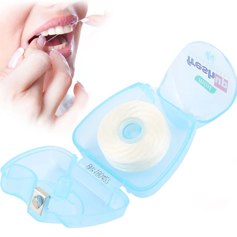 

Oral Care Tooth Picks 50ml with Portable Case Hot Sale New and High Quality Tooth Cleaner Flossers Portable Dental Floss Holder