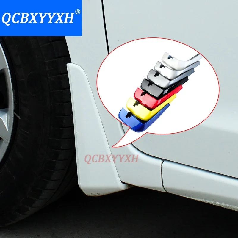 

QCBXYYXH For Honda Fit Jazz 2008-2017 4pcs/lot Car Styling Mud Flaps Splash Guard Mudguard Mudflaps Fenders Perfector Decoration
