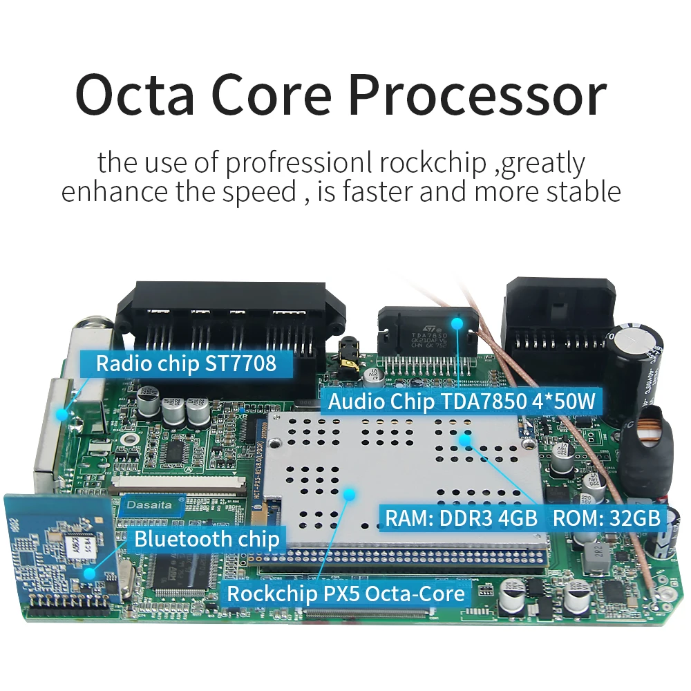 Top Dasaita 1 din Car Android 9.0 Radio 9" IPS for Mazda 6 2009 2010 2011 2012 2013 GPS 1080P Video Car Stereo Navigation TDA7850 1
