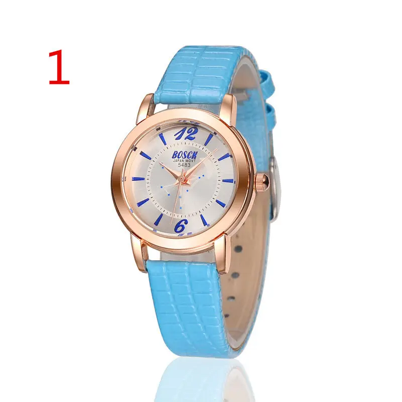

Thin waterproof automatic mechanical watch men's steel fashion trend leather watch casual men's watch