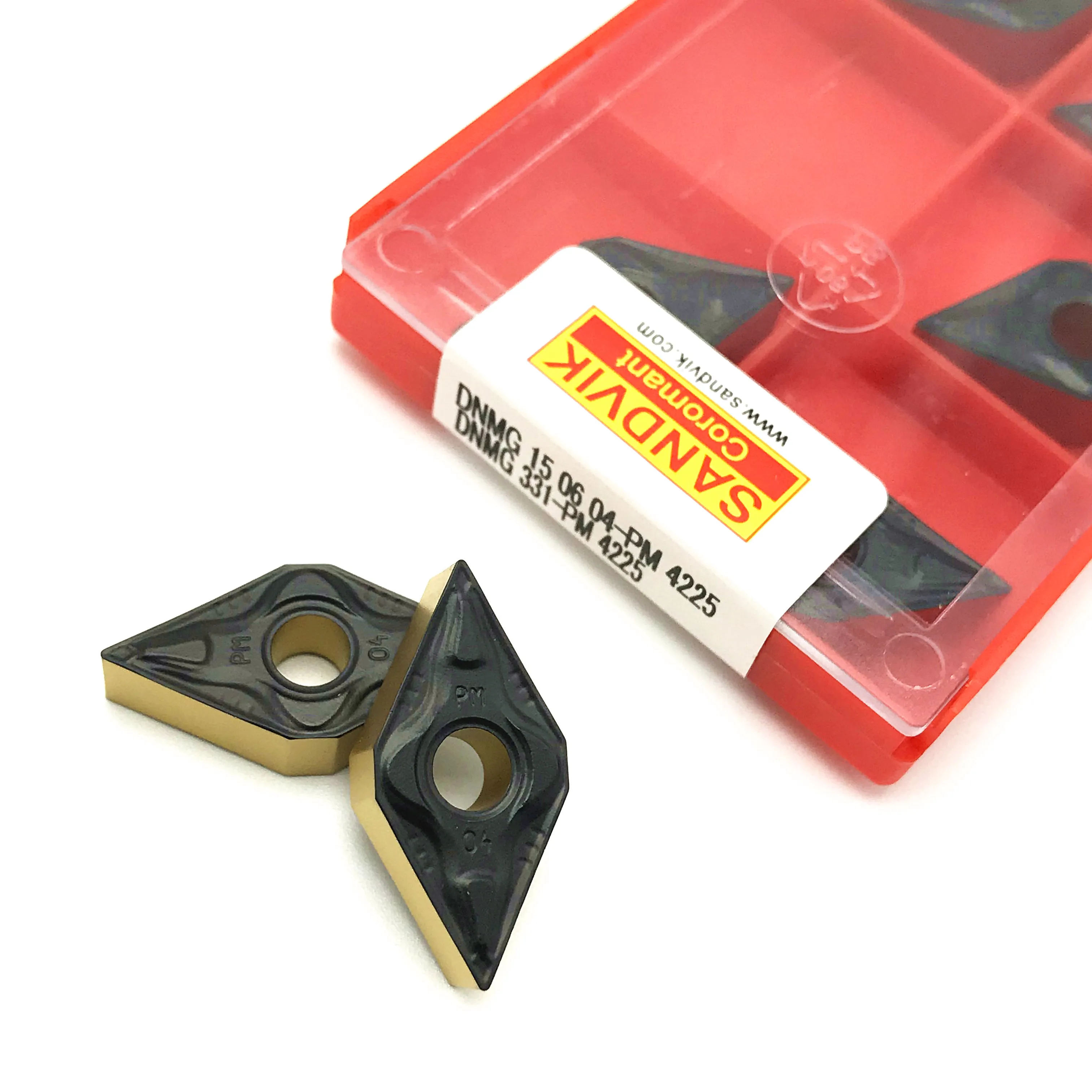 

20pcs Carbide turning tool DNMG150604 PM4225 External turning tool CNC accessories Turning milling cutter For steel processing