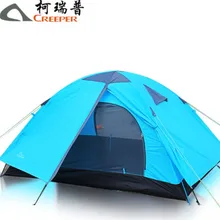 Creeper Outdoor double double rainstorm camping tent Aluminum alloy pole folding couple tent Dropshipping 