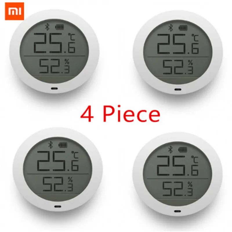 Распродажа Xiaomi цифровой термометр с ЖК экраном Mijia Bluetooth датчик температуры умный