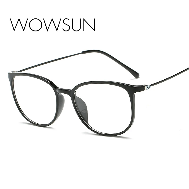 WOWSUN прозрачные оправы для очков женские брендовые дизайнерские очки линзы