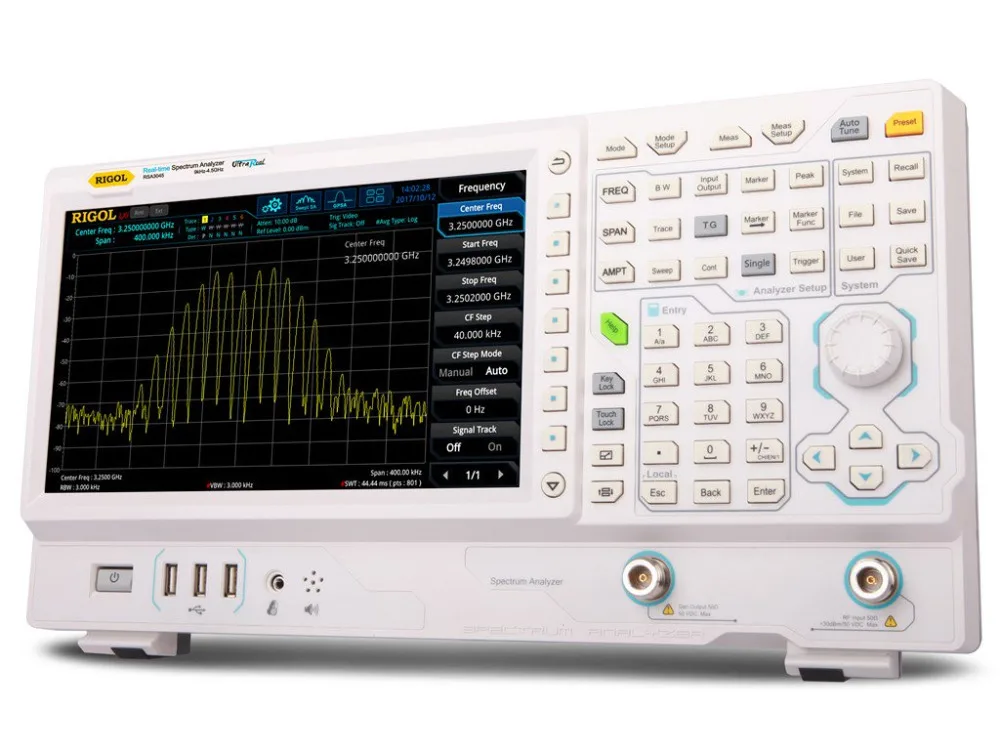 Rigol RSA3045-TG 4,5 ГГц анализатор спектра в реальном времени-с генератором отслеживания
