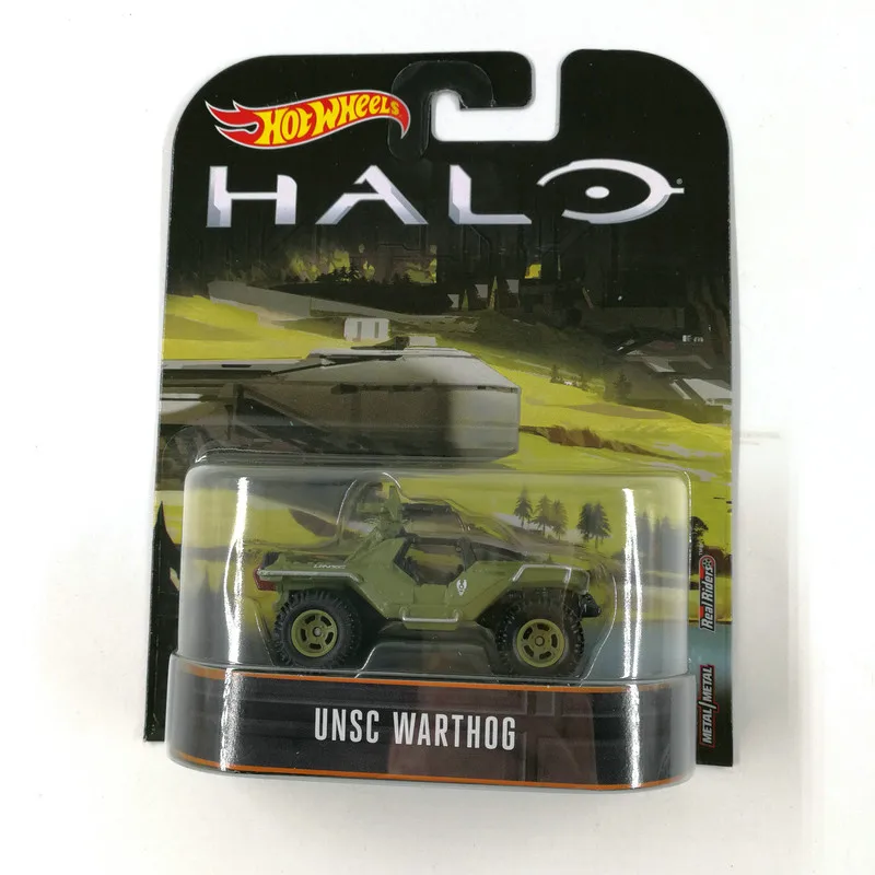 Hot Wheels машинка Halo Wars Classic Movie UNSC SCORPION Коллекционная серия Металлический Литой модельный автомобиль детские игрушки подарок - Color: UNSC WARTHOG-DMC55