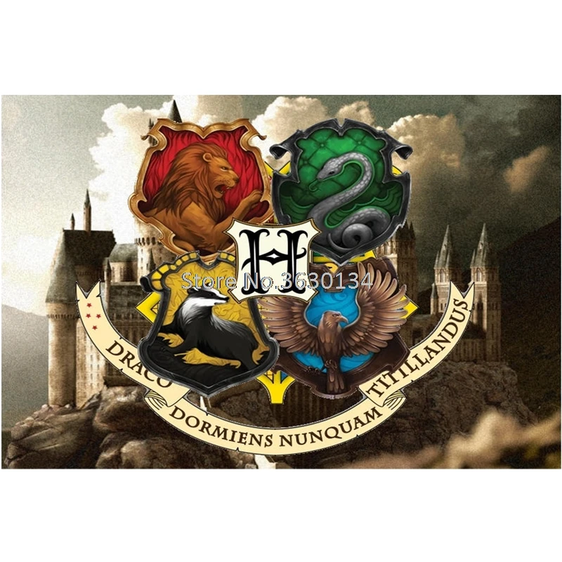 

Hogwarts Crest, Harry Potter DIY 5D Diamond Painting Kit, Mosaic Diamonds Kit, Full Square/Round Drill