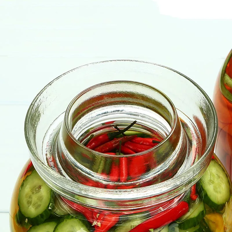 Утолщенные прозрачные стеклянные бутылочки для пищевых продуктов герметичная