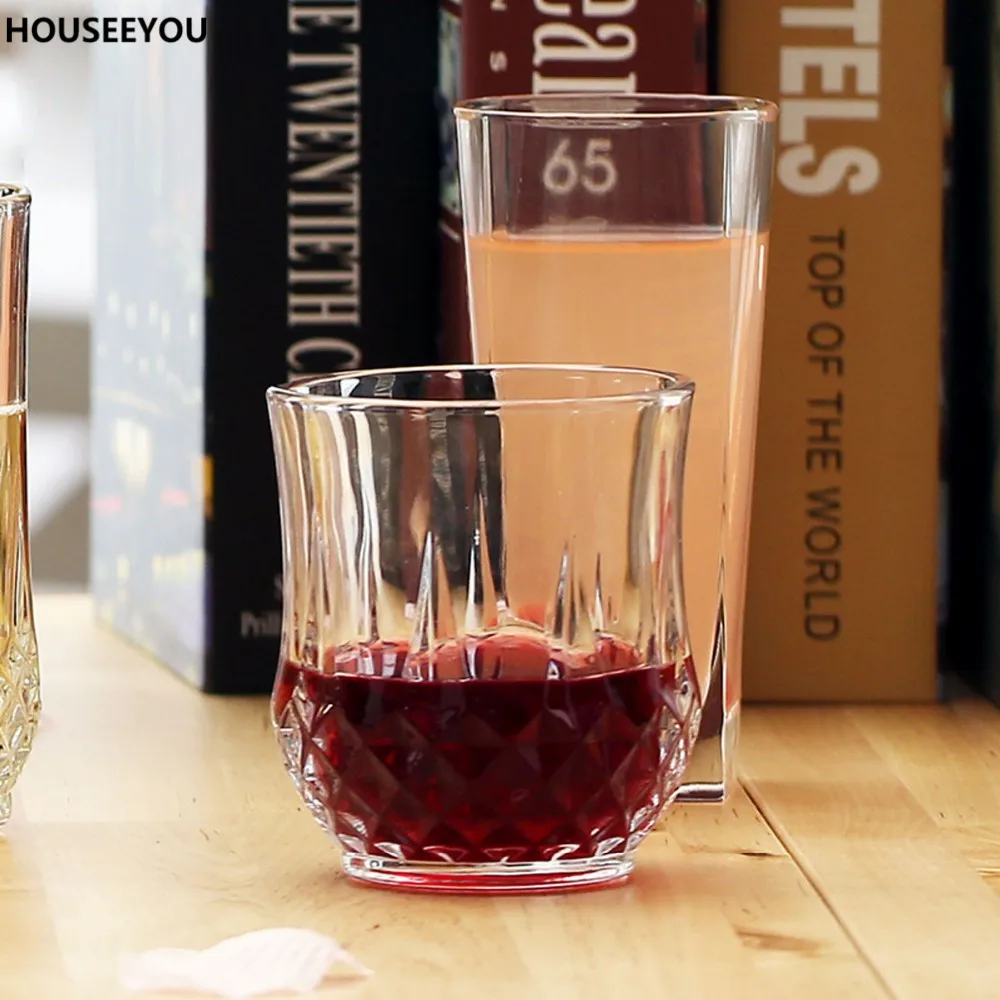 270ml Drinkware Lead Free Wine Glass Engraving Crystal Juice Mug Whisky