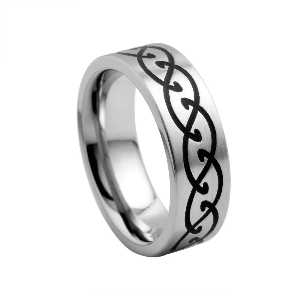 

Titanium Ring Classic Engagement Jewelry for Man or Woman Gift