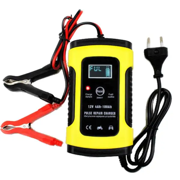 

12V 5A Pulse Repair LCD Battery Charger For Car Motorcycle Agm Gel Wet Lead Acid Battery Motorcycle Accessories Battery Charger