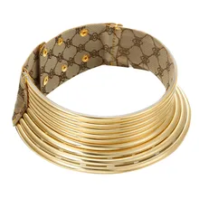 Модный Африканский Национальный яркий регулируемый креативный большой воротник подходит для всех возрастов подарок для друга z0501