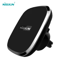 Nillkin Ehance Qi Wireless Car Charger Holder Magnetic Air Vent Mount pad for Samsung galaxy note 8 s8 plus for iPhoneX 7 8 plus