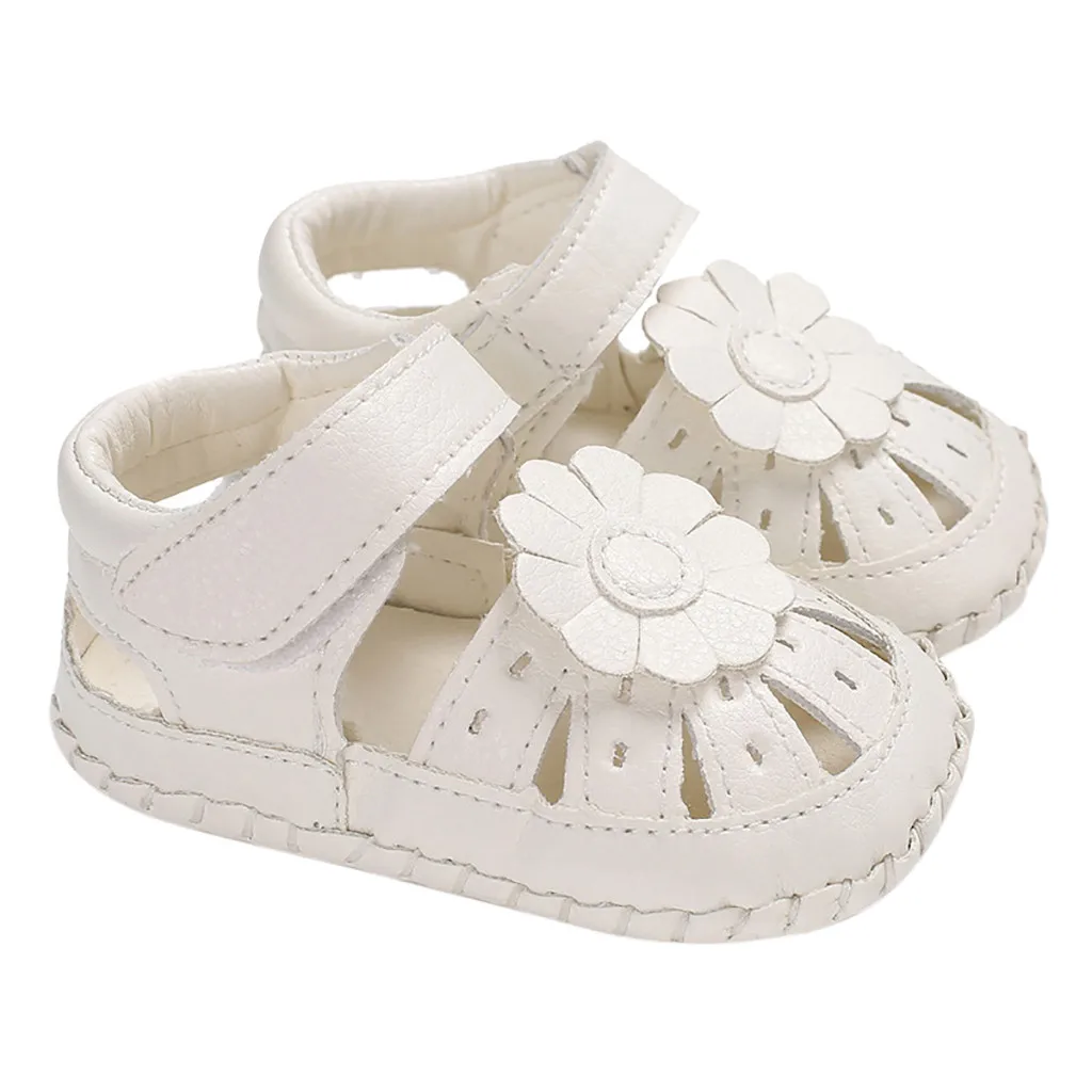 

LONSANT Girls summer Sandals sweet Baby Flower Soft sole princess Shoes lovely Girls Non-Slip Sandals Baby pretty Shoes