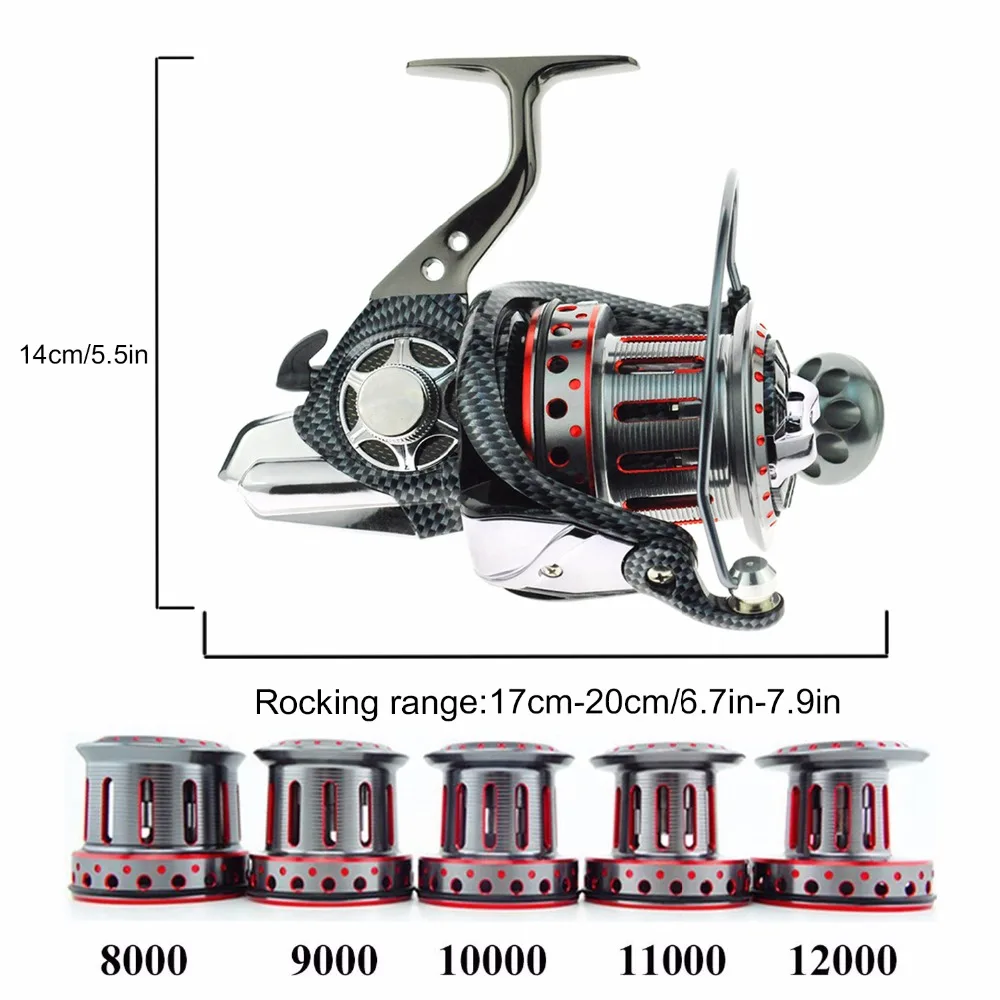 “ Carretel de Pesca de Arremesso Shimano Baixo Aumento 7.2: 1