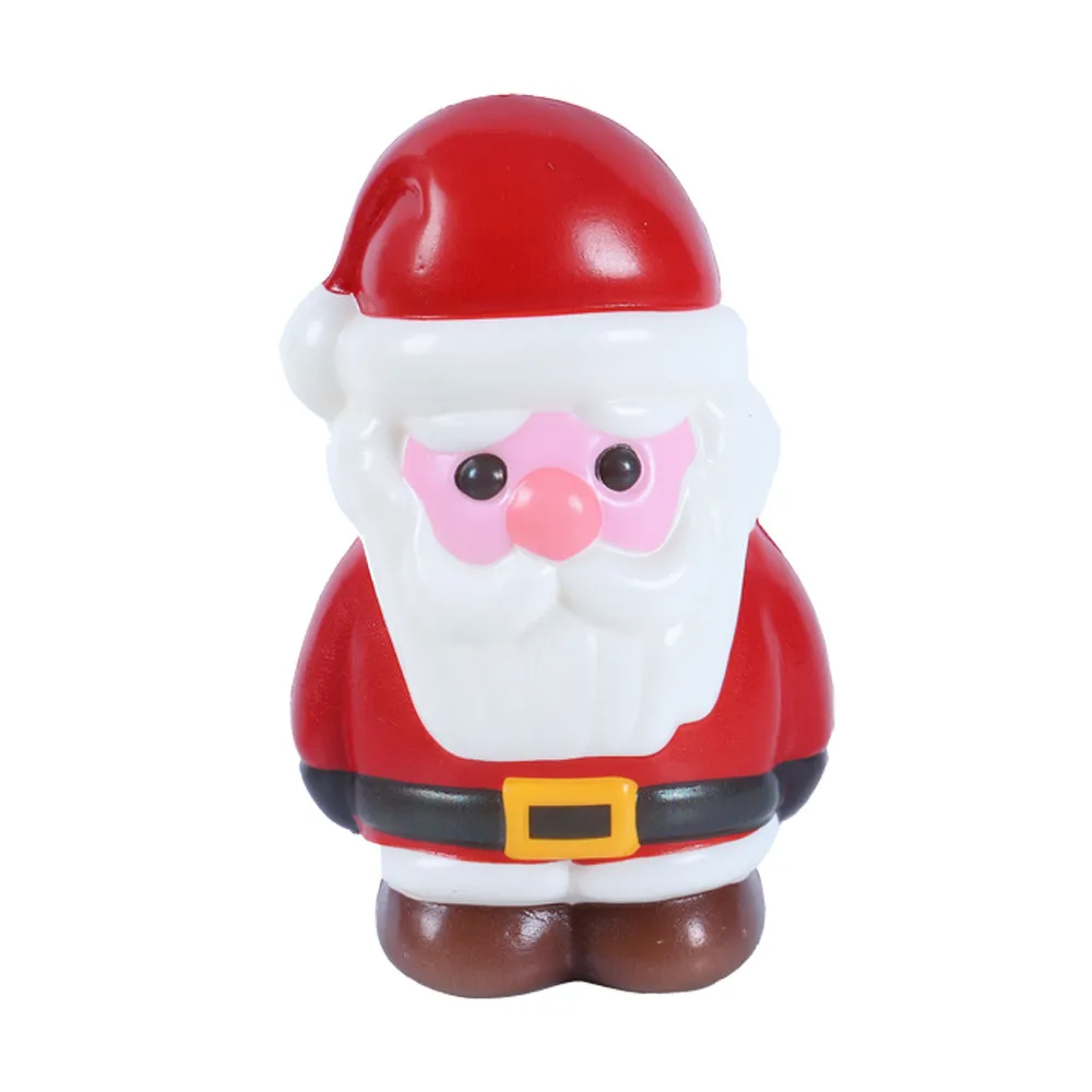 Мягкое каваи Рождественская игрушка медленно поднимающийся крем ароматизированные игрушки для снятия стресса Сквош антистресс toydepression