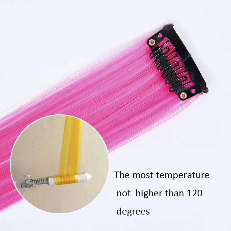 WTB Hair 1 Clip 1 Piece 22 inch Clip In One Piece Long Straight Hair Extensions Fake Hairpieces Heat Resistant Synthetic Fake WTB Hair 1 Clip 1 Piece 22 inch Clip In One Piece Long Straight Hair Extensions Fake Hairpieces Heat Resistant Synthetic Fake