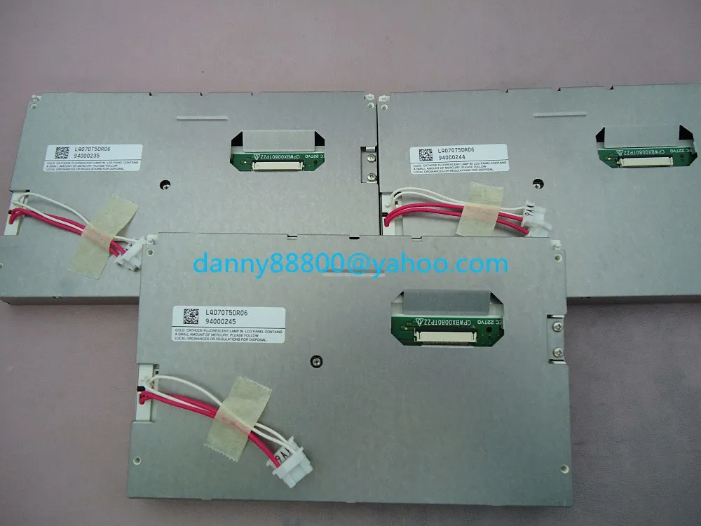 Новый оригинальный 7-дюймовый ЖК-экран LQ070T5DR06 LQ070T5DR02 LQ070T5DR01 для Audi A4/A6/A8/Q7 A4L A6L Q5 A5 3G