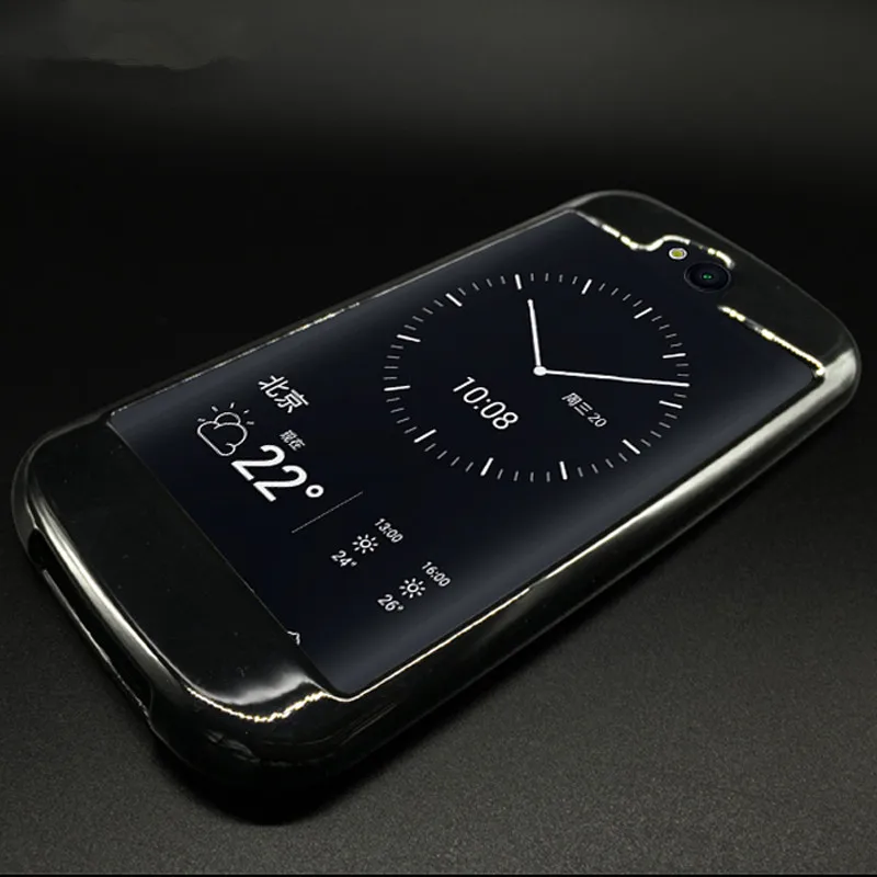 Противоударный чехол для Yota YotaPhone 2 роскошный мягкий ТПУ прозрачный силиконовый