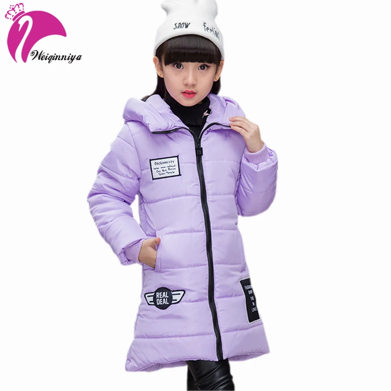 Children Jackets & Coat For Girls Winter Jacket Girls Fashion Children Hooded Parka Down Jacket For Girl 2018 Kids Parka Jackets