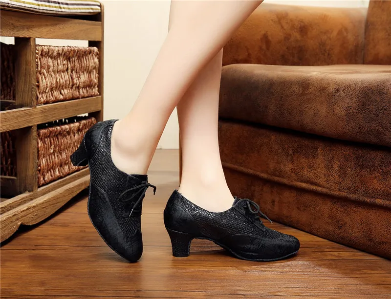 hot sale 3443 lady soft sole ballroom plaza dancing shoes for women's tango salsa dance shoes