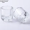 2PCS / Lot Glass Crystal Bowl Cup Dappen Dish Arcylic Powder Holder Container Tool Nail Art Manicure Salon 3