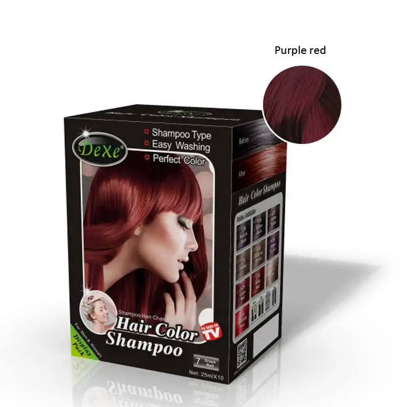 1 Pcs Dexe Hair Color Styling Hair Dye 5 Mins Into Colors Herb