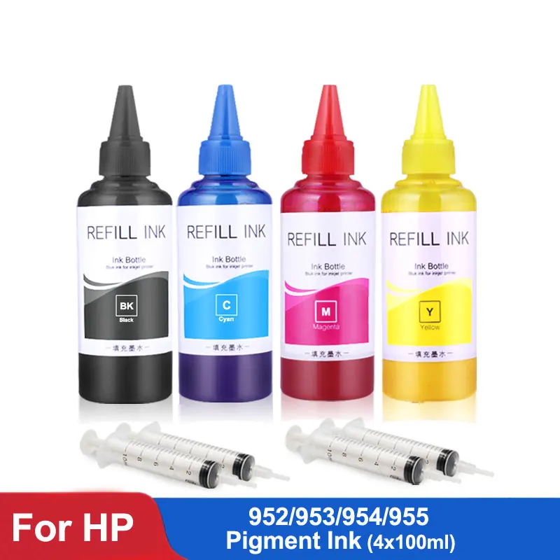

For HP 952xl 953xl 954xl 955xl Pigment Ink Bottle For HP Officejet 7740 8710 8715 8720 8725 8730 8740 Printer Ink For HP