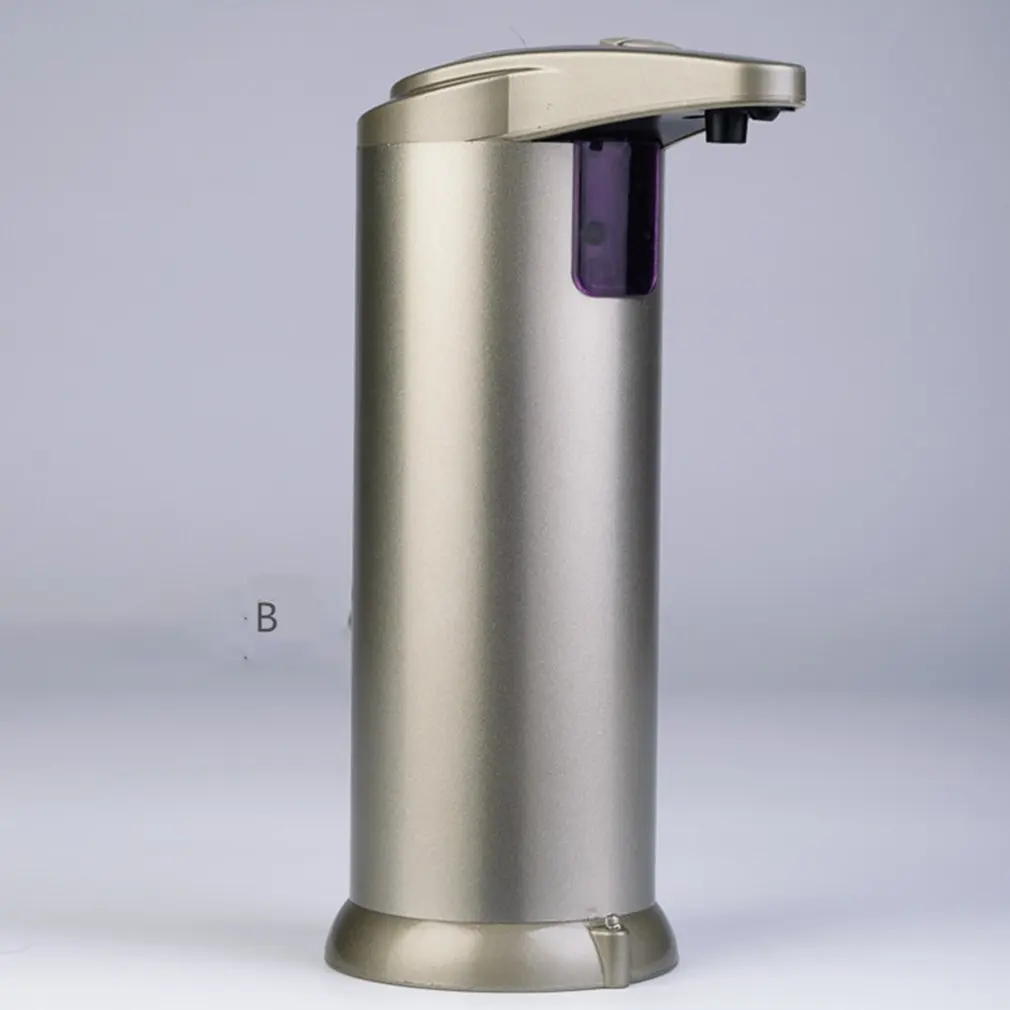 Нержавеющая сталь пены дозатор для мыла Автоматический Инфракрасный индукционный дозатор для пенного мыла дозатор с защитой от