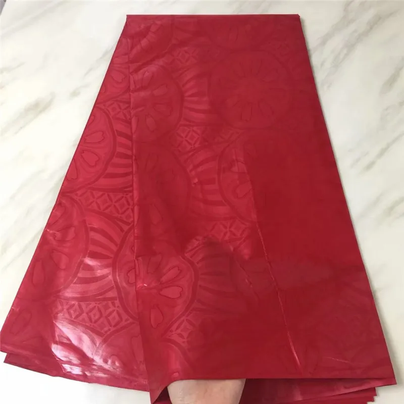 

Favourite african bazin riche fabric in red jacquard brocade fabric bazin riche getzner for wowan&men clothes 5yard/lo