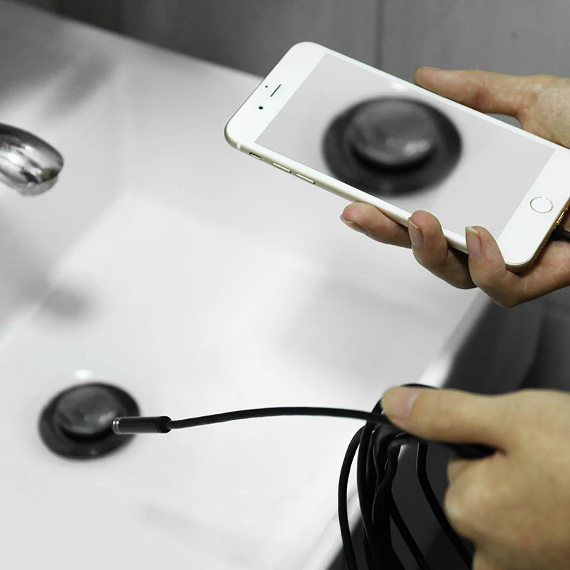 

5.5MM high-definition TYPE-C Waterproof Extend Endoscope with Lights for Android Smart Phones Checking Inspection and Hunting