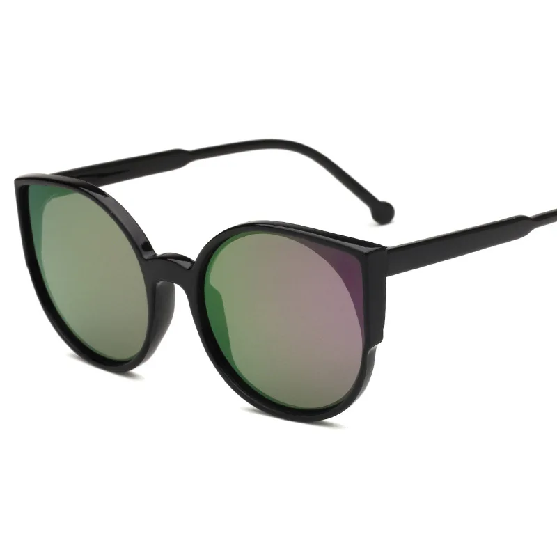 Модные женские Роскошные Цветные солнцезащитные очки с плоским верхом и кошачьим глазом, элегантные солнцезащитные очки oculos de sol для мужчин, брендовые дизайнерские высококачественные солнцезащитные очки UV400