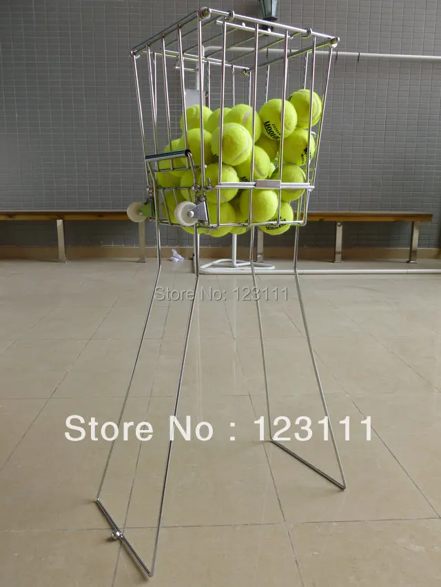 Tennis Ball Basket/Pickup/Caddy/Hopper/Valet(with casters/wheels design