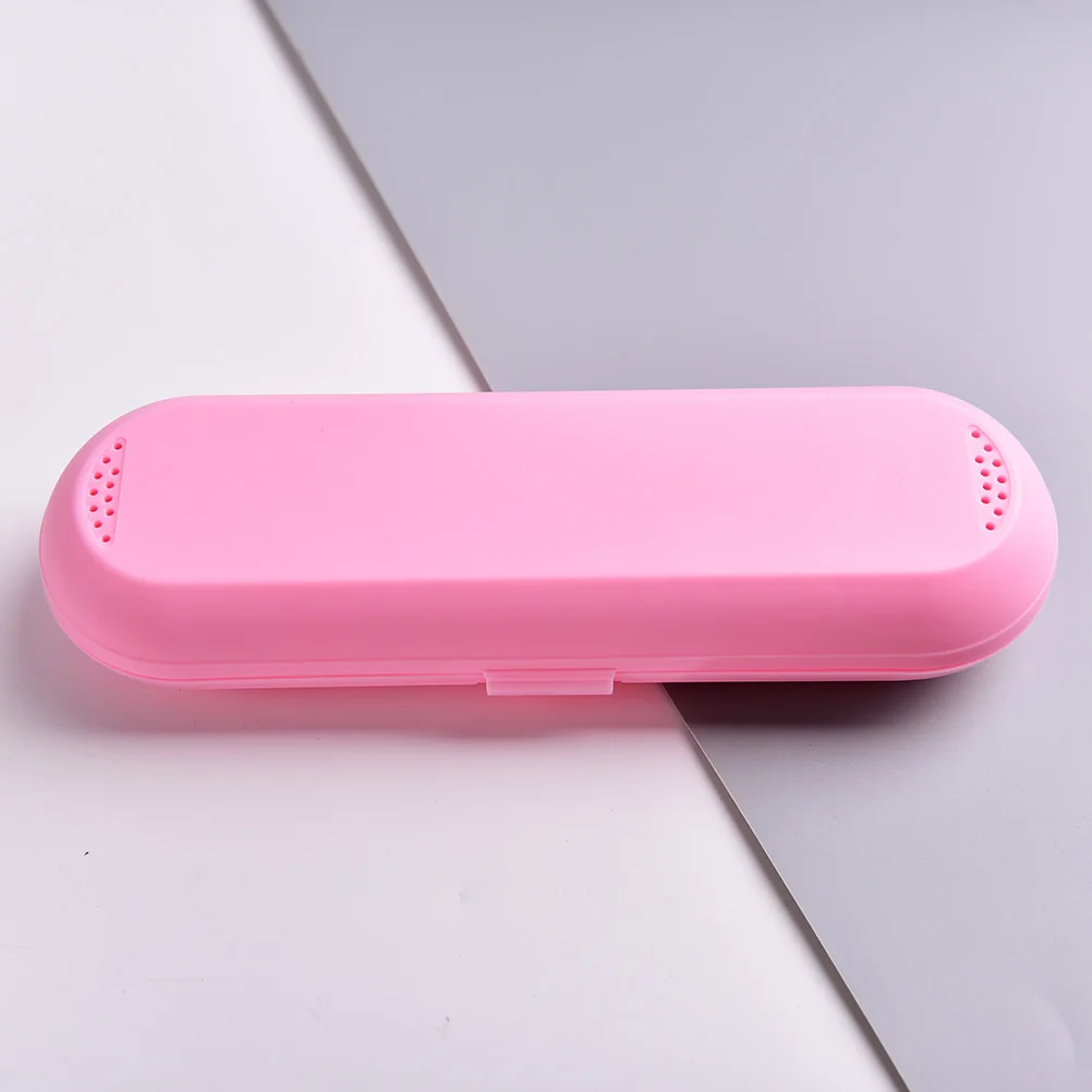 spesifikasi Portabel Perjalanan Elektrik Sikat Gigi Kotak untuk Oral B Sikat Gigi Biru Merah Muda Putih