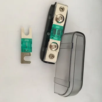 

5pcs/lot Car Audio Amplifier MINI ANL Fuse Holder with 30A MINI ANL Fuse
