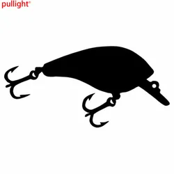 FISHING LURE Vinyl Decal Sticker Car Window Wall Bumper Boat Bass Gone Fish Reel
