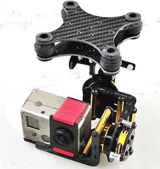 Бесщеточный Камера крепление Gimbal полный комплект для GoPro 2 FPV-системы Aerial photographyw/двигателя