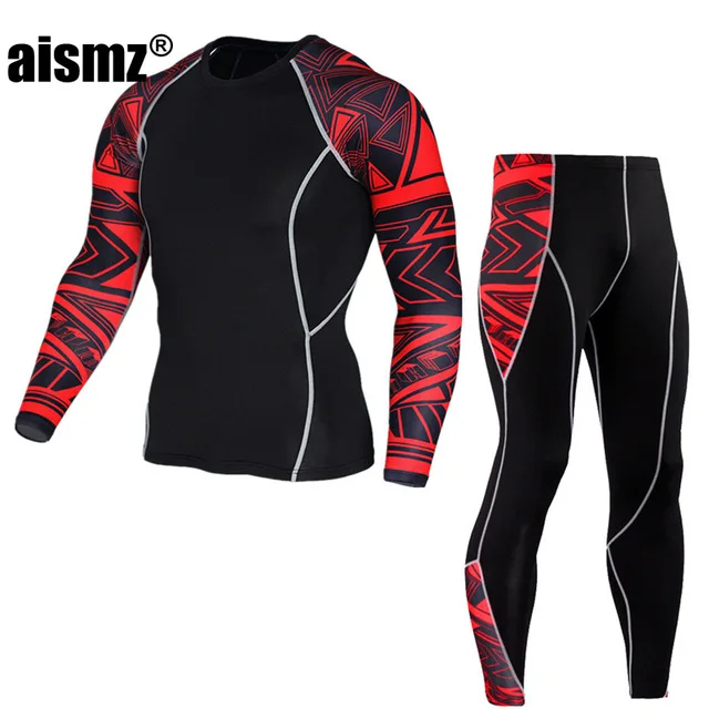 Buy Aismz tactical mma rashguard long sleeves Men's