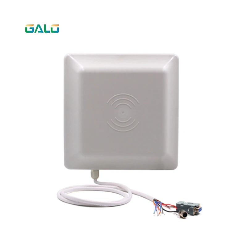 

8dbi wiegand RS232 mid range 5M UHF card reader wireless smart card reader writer with relay output