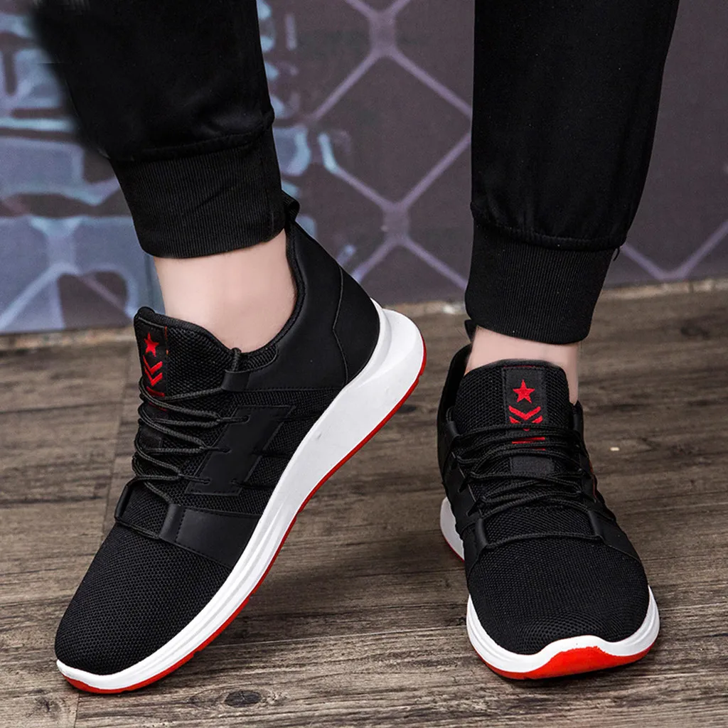 Мужские кроссовки Летние с сетчатым ремешком Zapatillas Deportivas Hombre Дышащая