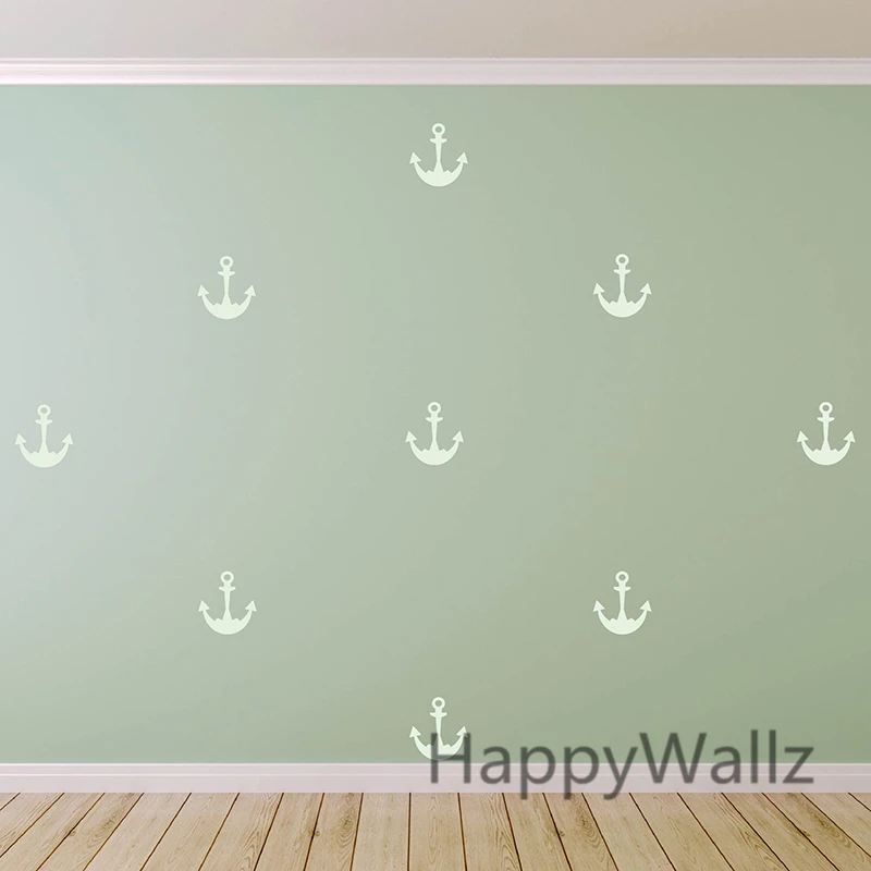 مرساة جدار ملصق حضانة الطفل مرساة جدار صائق diy أطفال الأطفال غرفة الديكورات الحائط الشارات p9
