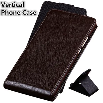 

CJ06 Genuine Leather Vertical Flip Phone Bag For OnePlus 6T(6.41') Case For OnePlus 6T Vertical Case Free Shipping