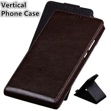 CJ06 Genuine Leather Vertical Flip Phone Bag For OnePlus 7 Pro(6.67′) Case For OnePlus 7 Pro Vertical Case Free Shipping