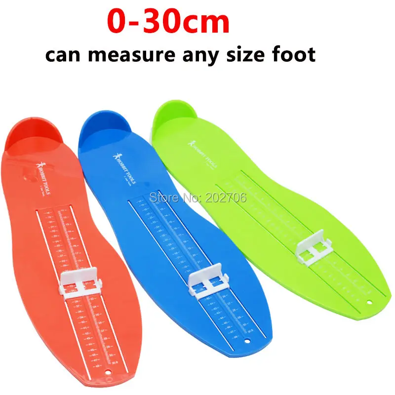 1pcs 0-30cm 18-48 Euro size Professional Foot Measuring Gauge children adult Shoe Measure Tool Sizer shoe size calculator