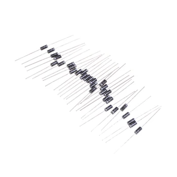 

Quality 30pcs/lot Rectifier Diode 1A 400V 1N4004 Axial Lead Silicon Rectifier Diodes