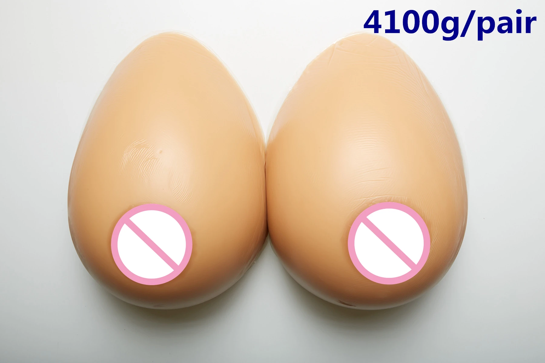 

4100g/pair Crossdresser Huge Boobs Teardrop False Breast Silicone Breast Form Transvestite Realistic Breast