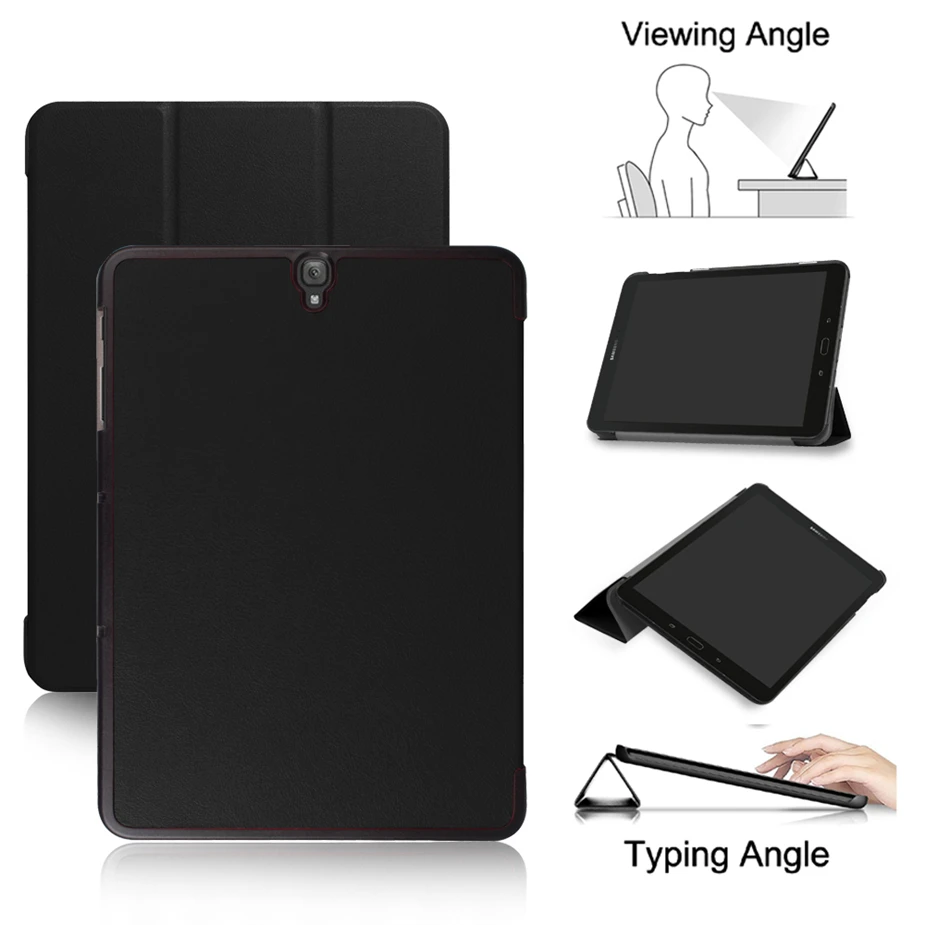 For Samsung Galaxy TAB S3 9.7 SM T820 T825 Flip PU Leather Case Slim Stand Cover Tablet Shell for Tab 9.7' | Компьютеры и офис