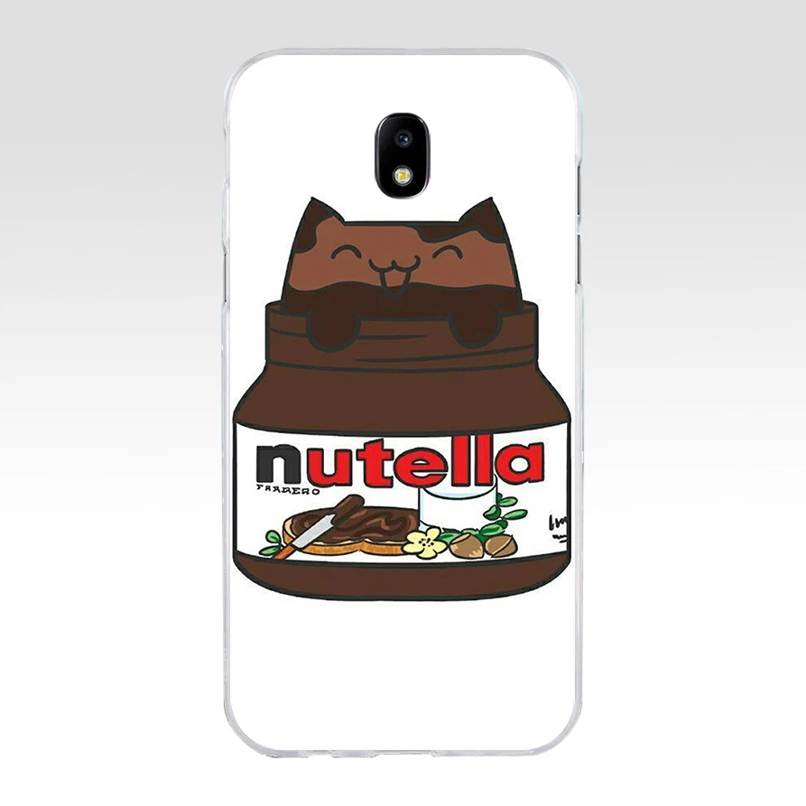 Мягкий силиконовый чехол из ТПУ Tumblr Nutella 239H для телефона Samsung j3 j5 j7 2016 2017 a3 a5 a6