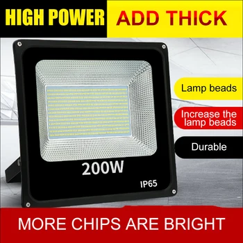 

130W 250W 320W High Power Super Bright LED Flood Light 75W Waterproof IP66 FloodLight Wall Outdoor Lighting Cold White Spotlight