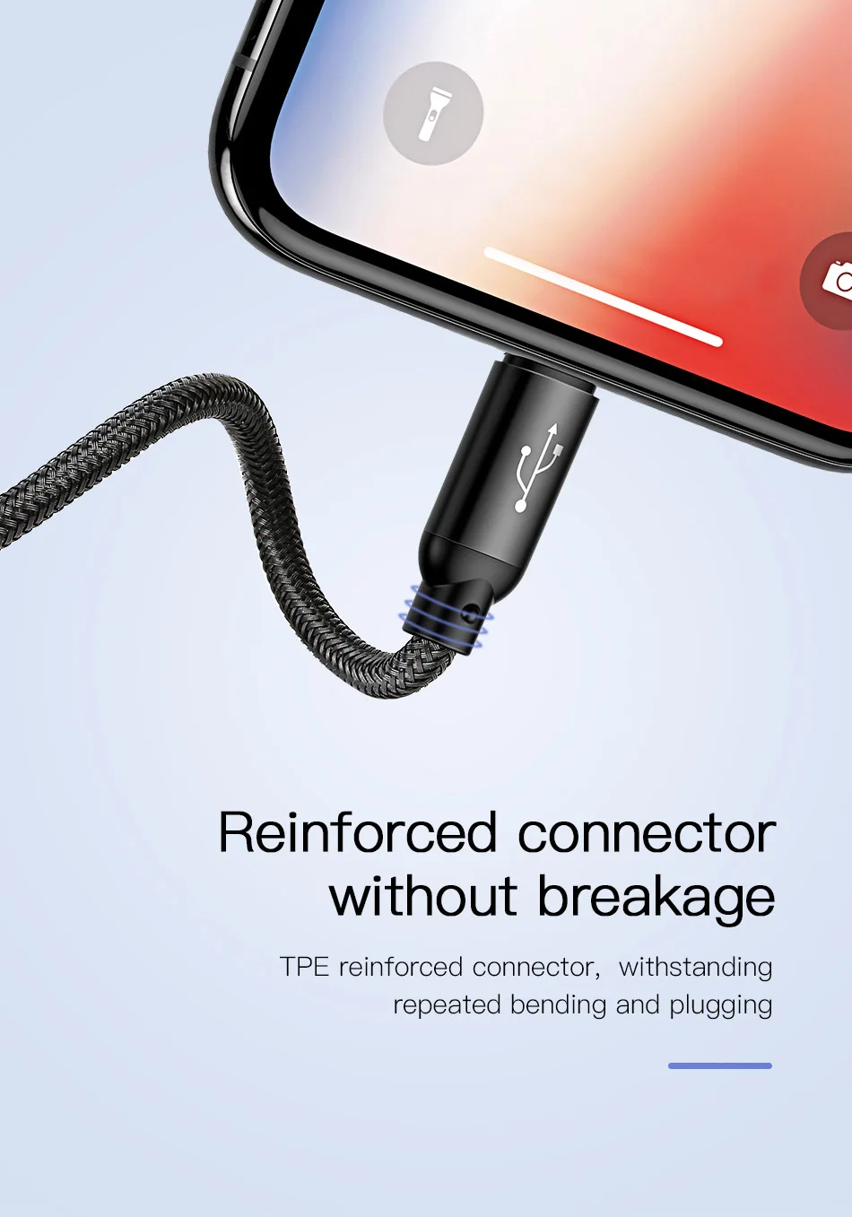 Baseus 3 в 1 USB кабель для iPhone type C Micro USB Автомобильное зарядное устройство для samsung S9 huawei зарядный кабель 3.5A провод для быстрой зарядки